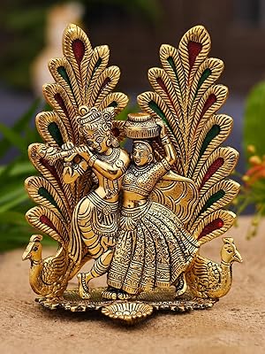 NOBILITY Radha Krishna Idol Statue with ... 10 NOBG676