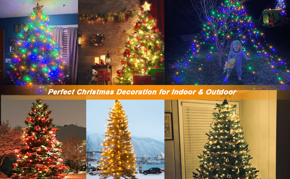 Christmas Tree Lights with Ring