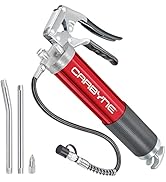 Carbyne Grease Gun - Pistol Grip, 7500 PSI, Heavy Duty Professional Quality, Anodized Aluminum Ba...