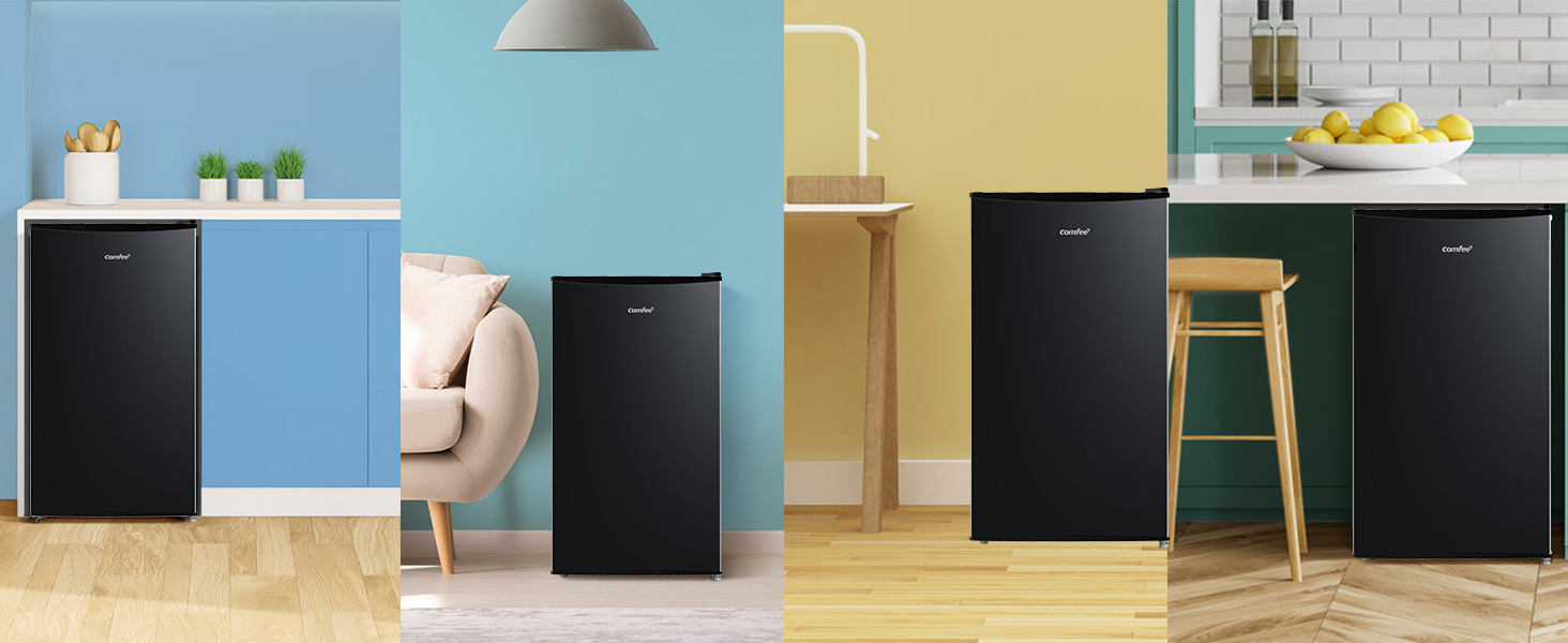 Frigider Comfee' RCD115DK2 cu compartiment congelator 80L