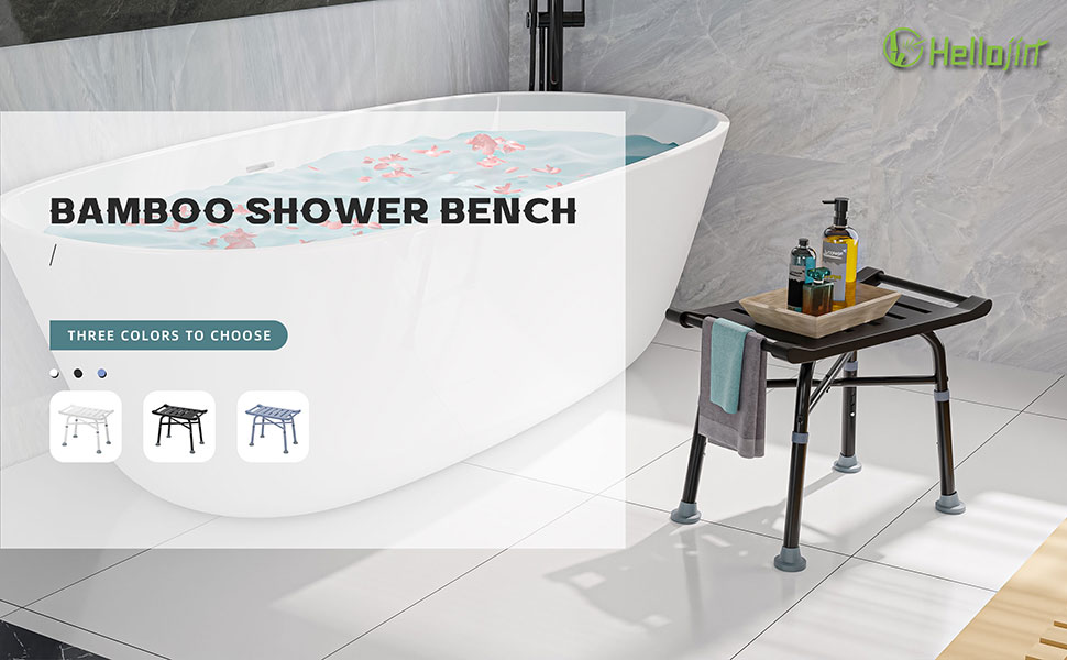 Shower Bench Shower Stool Seat Waterproof Shower Chair