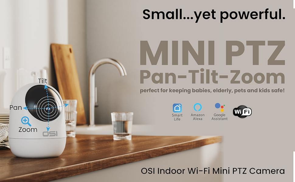 OSI Smart Wireless Alarm System - No Monthly Fees!
