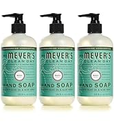Mrs. Meyer's Liquid Hand Soap, Basil, 12.5 Fluid Ounce (Pack of 3)