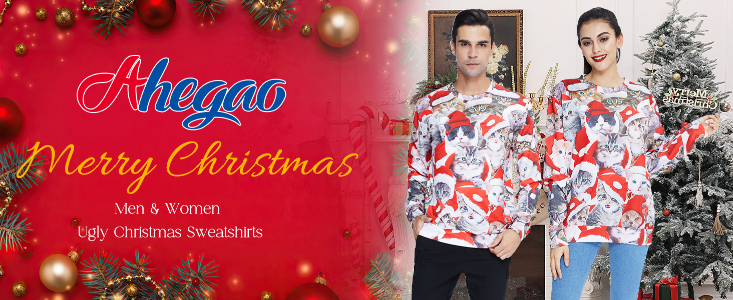 Ugly Christmas Sweatshirts Men