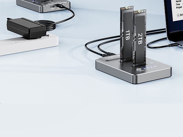 ACASIS USB接続 SSDドライブ クローン機能付き Amazon.co.jp: ACASIS M.2 SSD クローン, SSD クローン USB Type