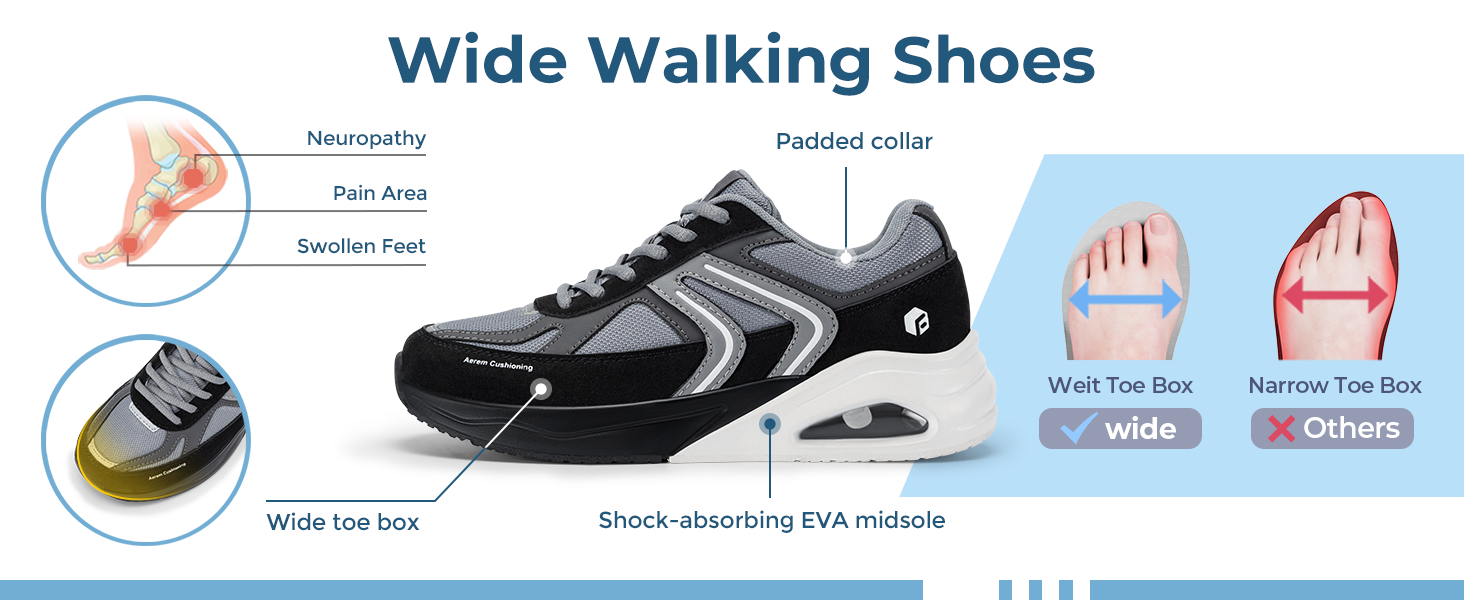 foot pain relief walking shoes