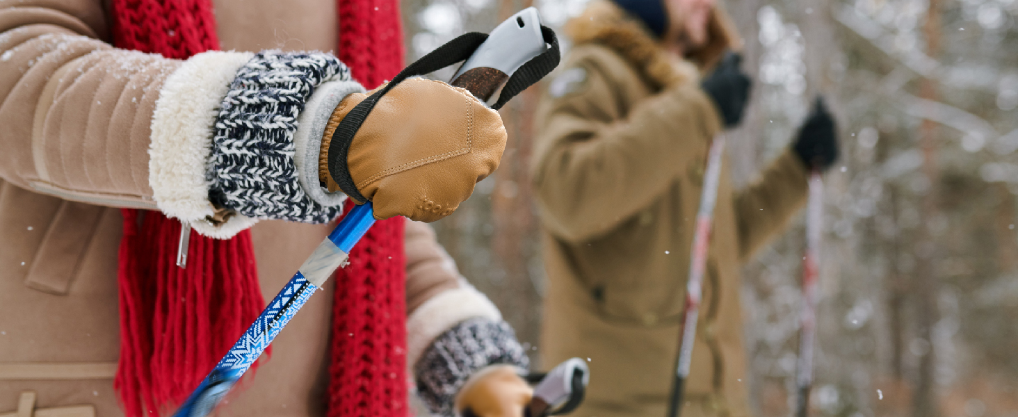 ski mittens mens