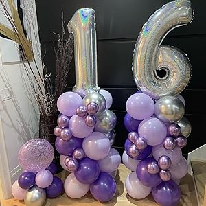lavender lilac balloons balloons purple purple balloons purple balloon kit dark purple balloons