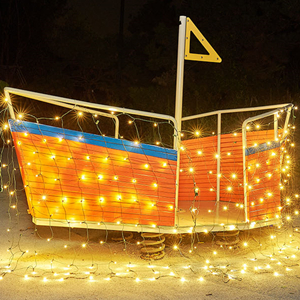 Christmas Lights Outdoor Christmas decorations Led net lights outdoor mesh lights