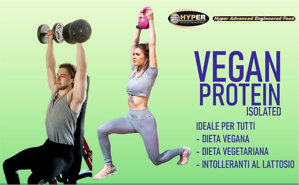 Senza Lattosio Integratore Proteico palestra Proteina Vegana Integratore