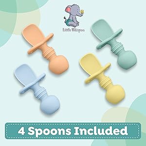4 spoons included