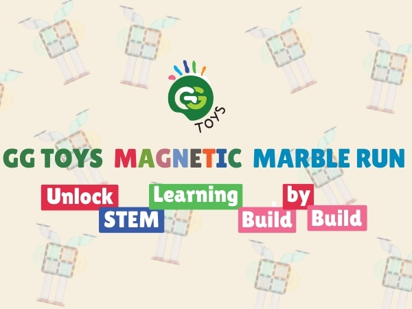 MAGNETIC MARBLE RUN PARADISE 208ピース Amazon.com: GG TOYS Magnetic Marble Run – 208 PCS Magnetic