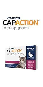 CapAction Nitenpyram pets cats kittens pethealth petcare petlovers