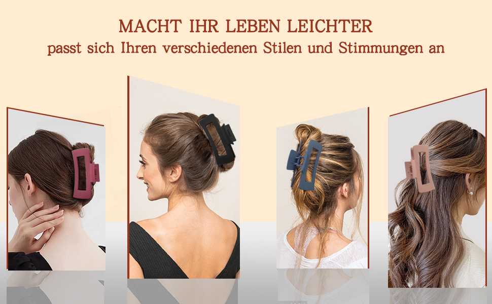 haarklammer groß