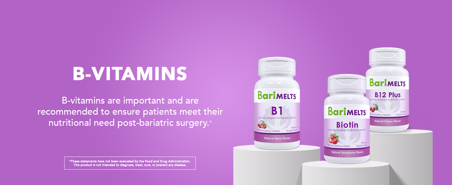 BariMelts Iron Supplement with Vitamin C 1 Month Supply