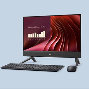 Dell デスクトップパソコン/i7/SSD240/メ16/Office2021 23.8型 オールインワンデスクトップパソコン Dell 24 AIO