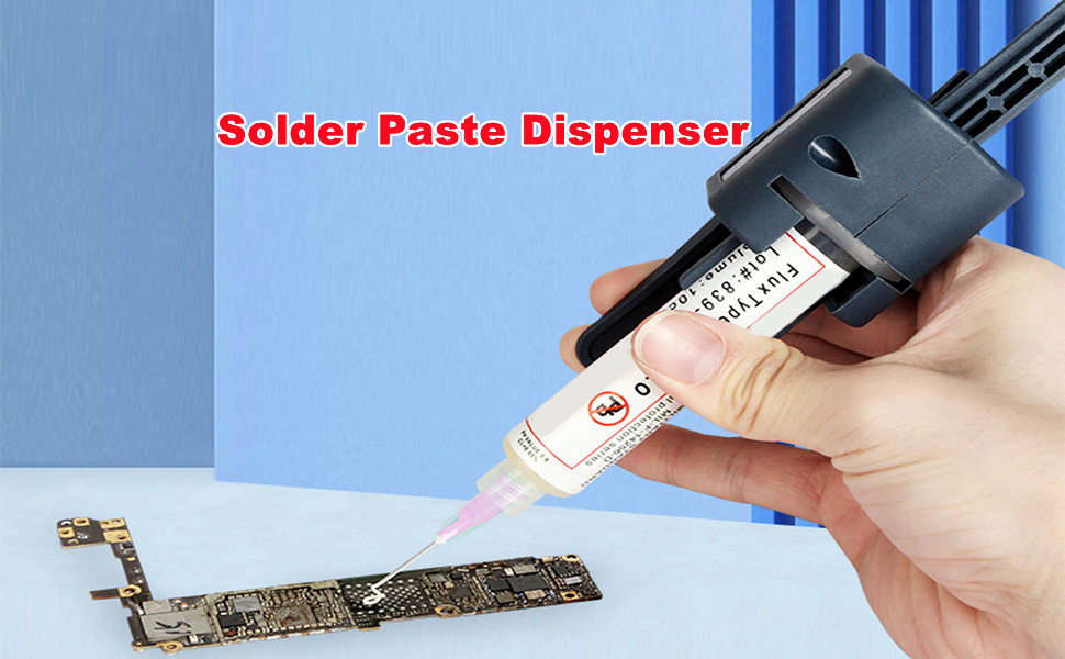 Raguso Solder Paste Extruder Accurate Control Portable Solder Flux Glue