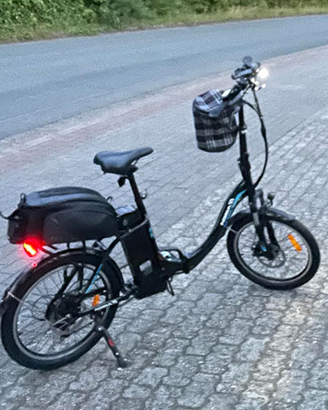 e-bike folding bike
