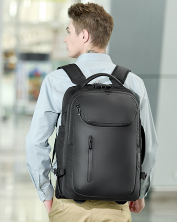 anti theft backpack men