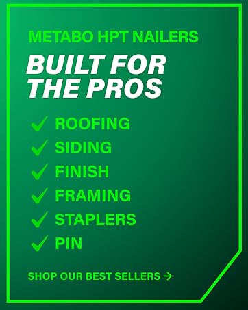 Metabo HPT nailers, nail gun, nailers