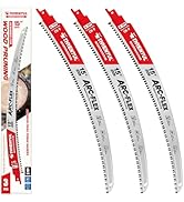 THYENTUL 15 Inch 6TPI Japanese Teeth Reciprocating Saw Blade,Curved Edge Wood Pruning Sawzall Bla...