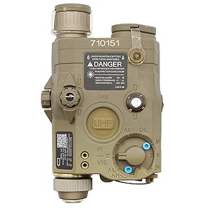 フルファンクション AN/PEQ15タイプ エイミングデバイス BK SOMOGEAR製 】AN/PEQ-15 LA5 ATPIAL フルファンクション (RED