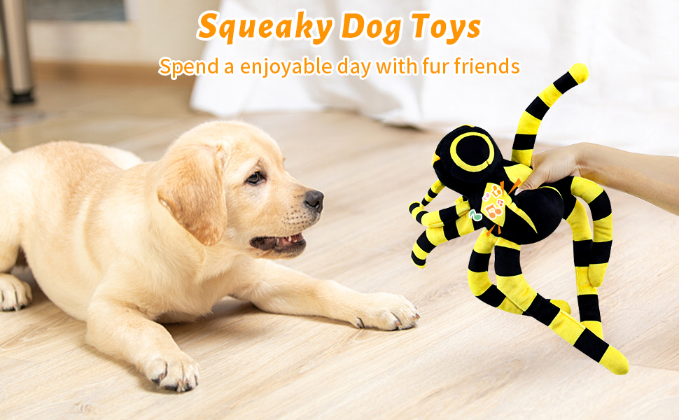 Pet Supplies Jeefome Dog Toys Large Plush Durable Squeaky Stuffed