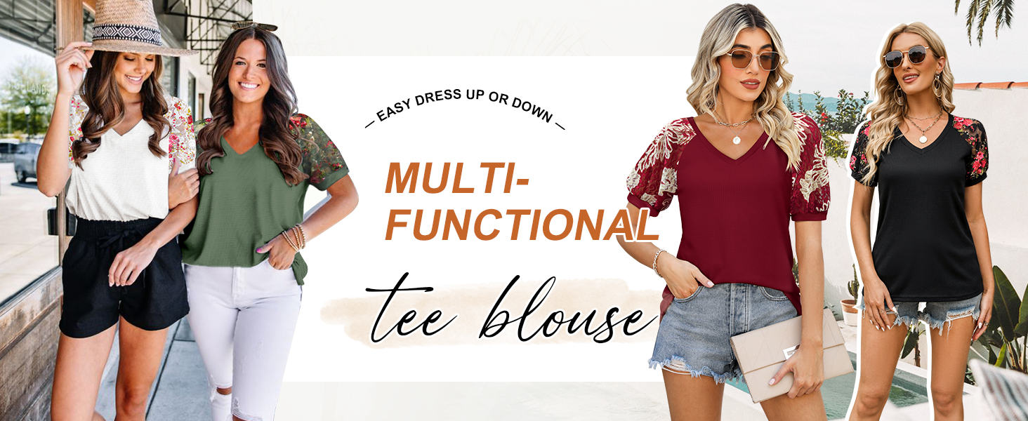 short sleeve shirts for women