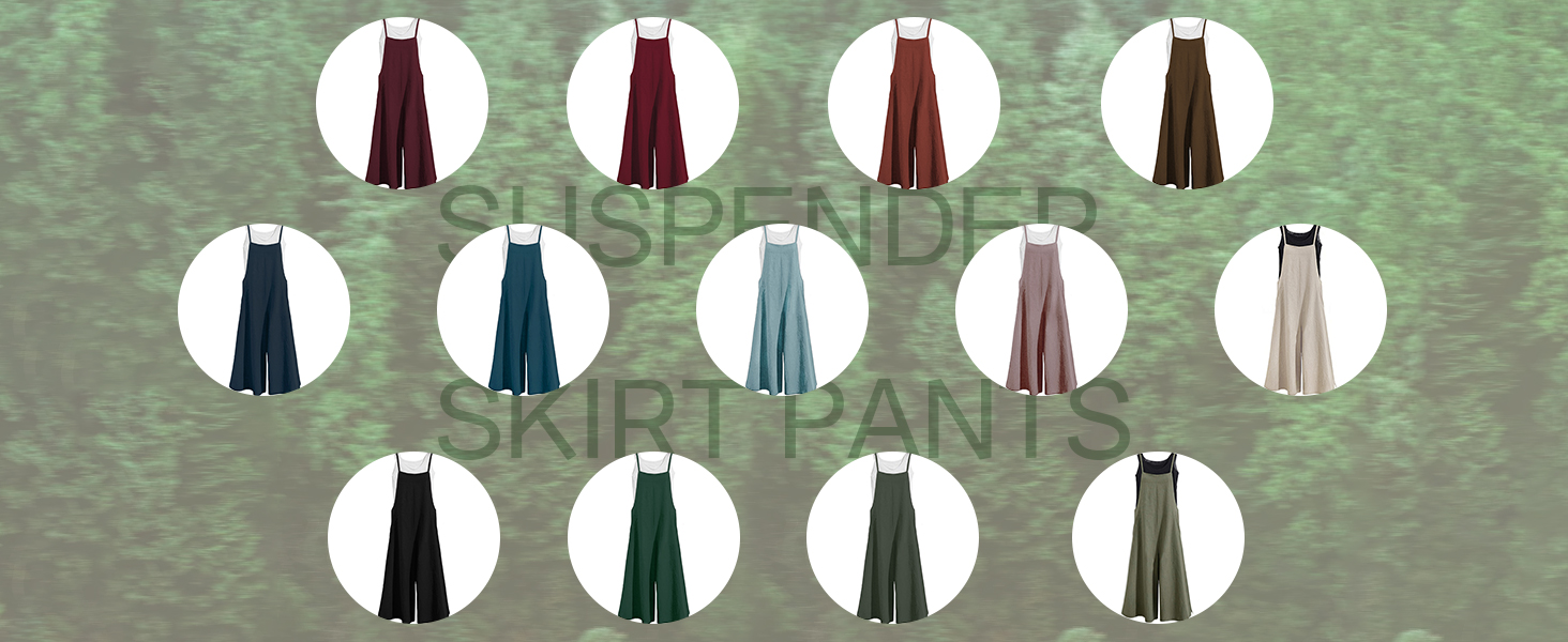 Womens Overalls: Black,Red,Green,Navy,Khaki,Teal,Pink,Coffee