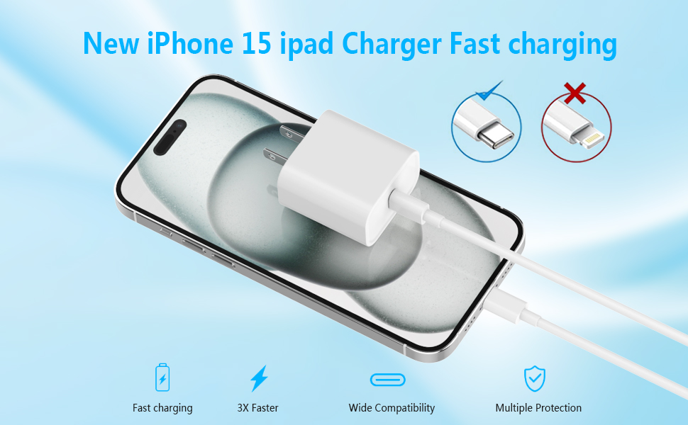New iPhone 15 ipad Charger Fast charging