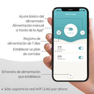 DownyPaws dispensador comida gatos APP