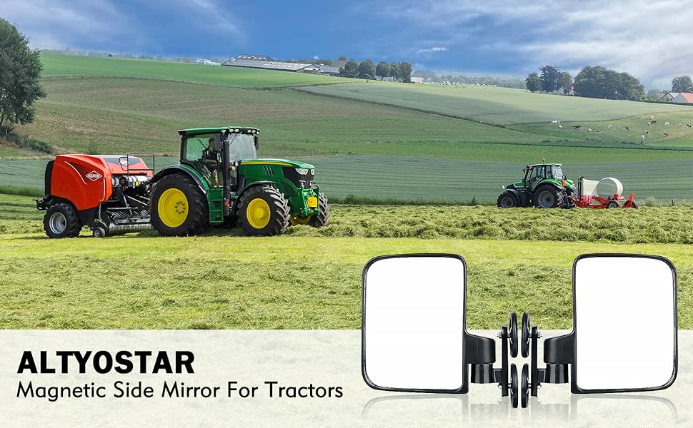 Altyostar HighStrength Side Mirrors for Tractor,