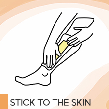 Stick to the skin