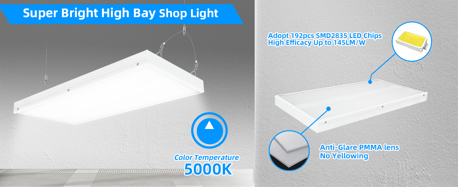 super bright high bay shop light