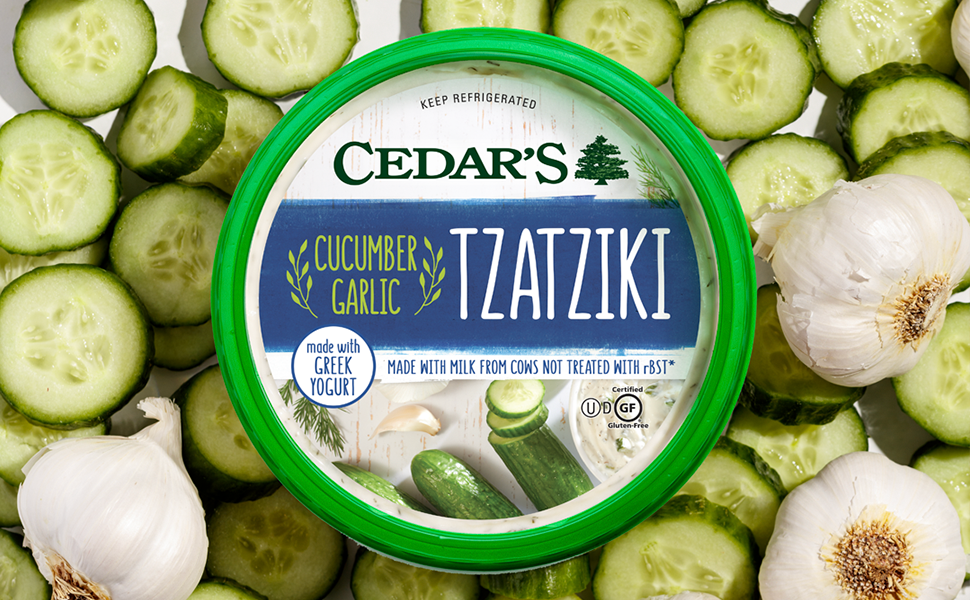 Cedar's Cucumber Garlic Tzatziki, 12 Oz Grocery & Gourmet