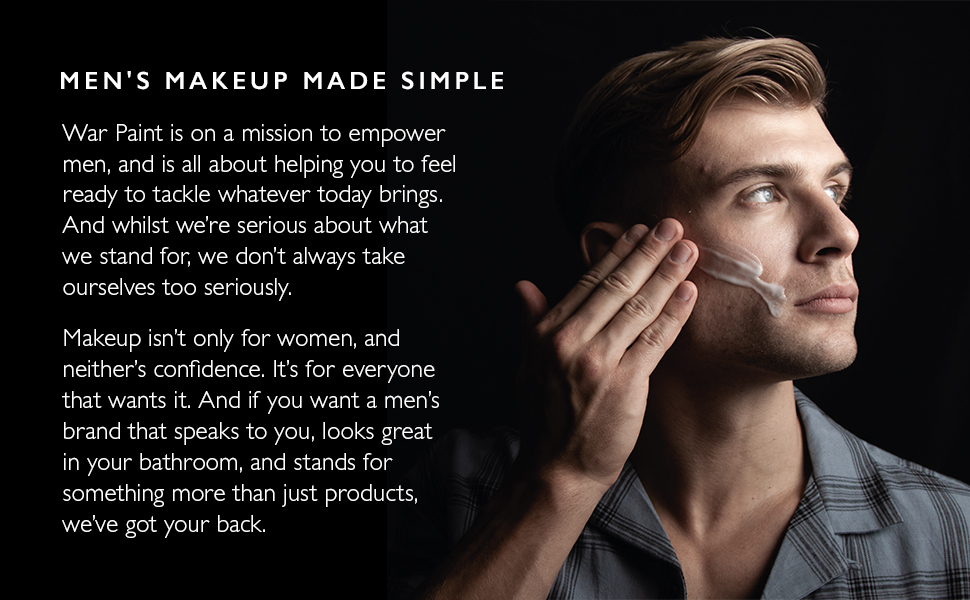 War Paint For Men Face & Body Moisturizer Vegan Friendly