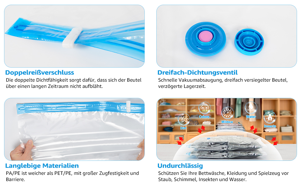 sac sous vide vêtements