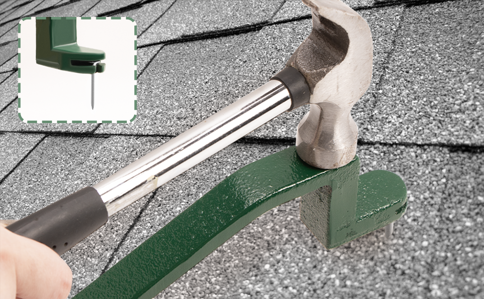 Shingle Removal Tool High Carbon Steel 29.7cm Roofing Nail Puller