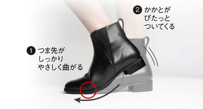 美品！AKAISHI サイドゴア アーチフィッター ウェッジソール ブーツ 黒 Amazon | [AKAISHI] 公式 アーチフィッター 152 ショートブーツ