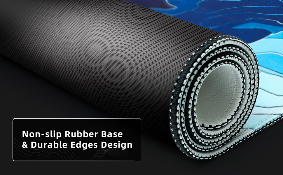 MEWOOCUE® Gaming Mouse Pad for Desk,Large Mousepad Laptop