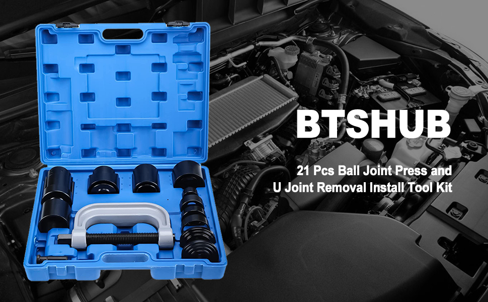 BTSHUB 21Pcs Ball Joint Press and U Joint Removal Install
