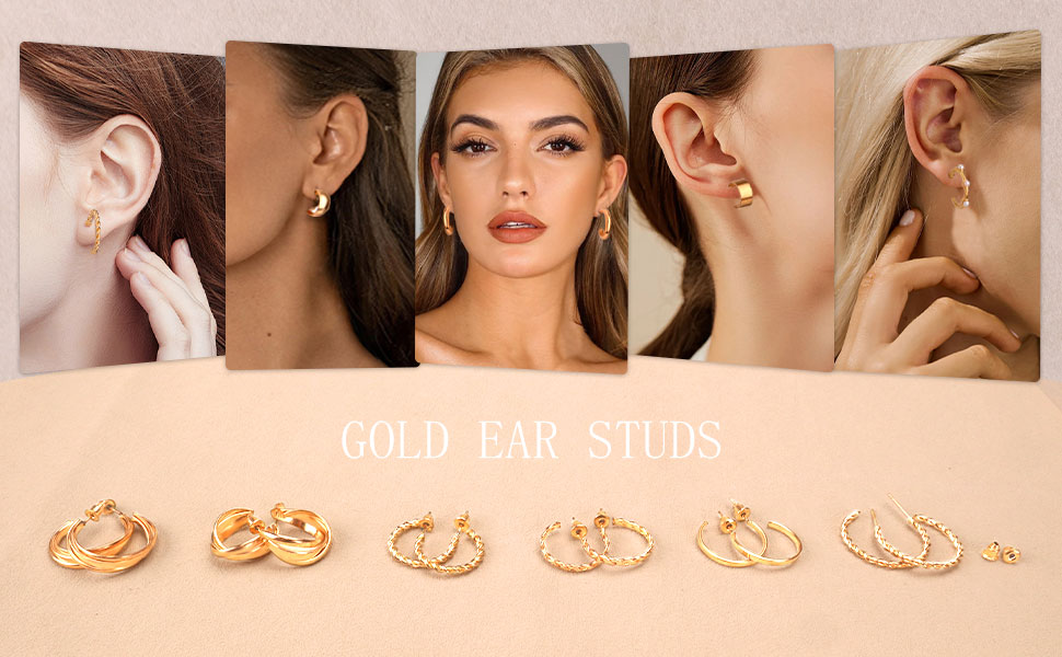 Gold Jewelry Set For Women