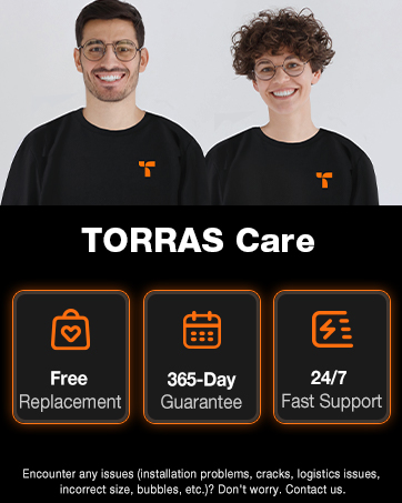 TORRAS 3-Year Ultimate Durability 9H+ gl... 11 screen protector