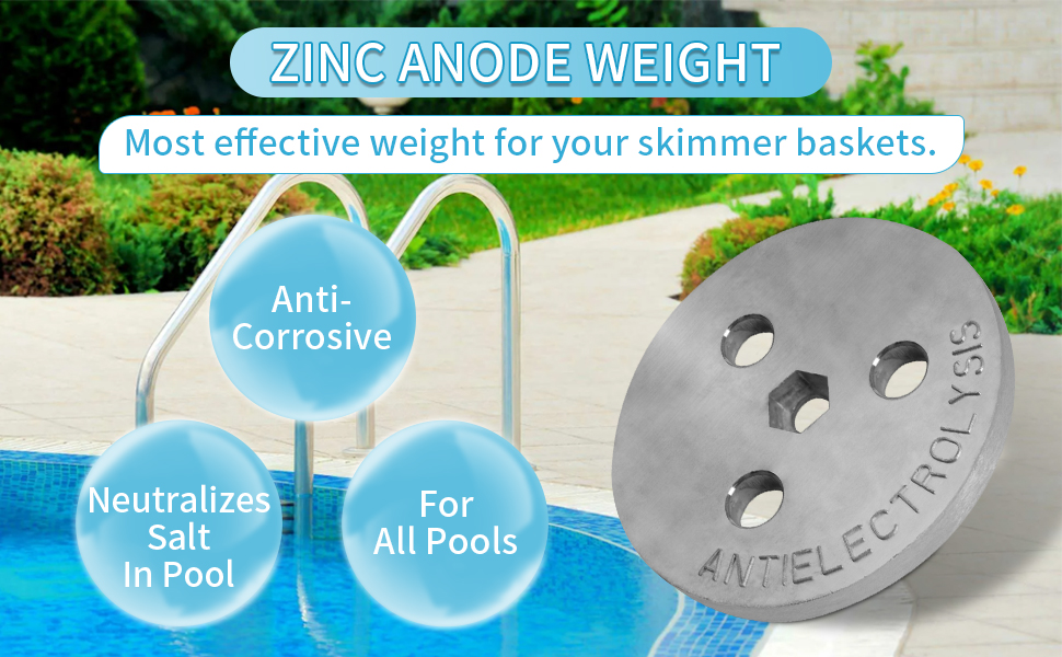 Zinc Anode Weight, AntiElectrolysis Zinc Anode Plate