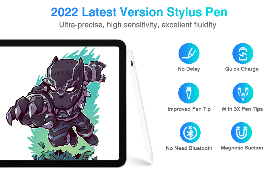 iPad 本体iPad Air 128GB + KINGONE Pencil KINGONE Stylus Pen for iPad and Android Touch Screens - Fast