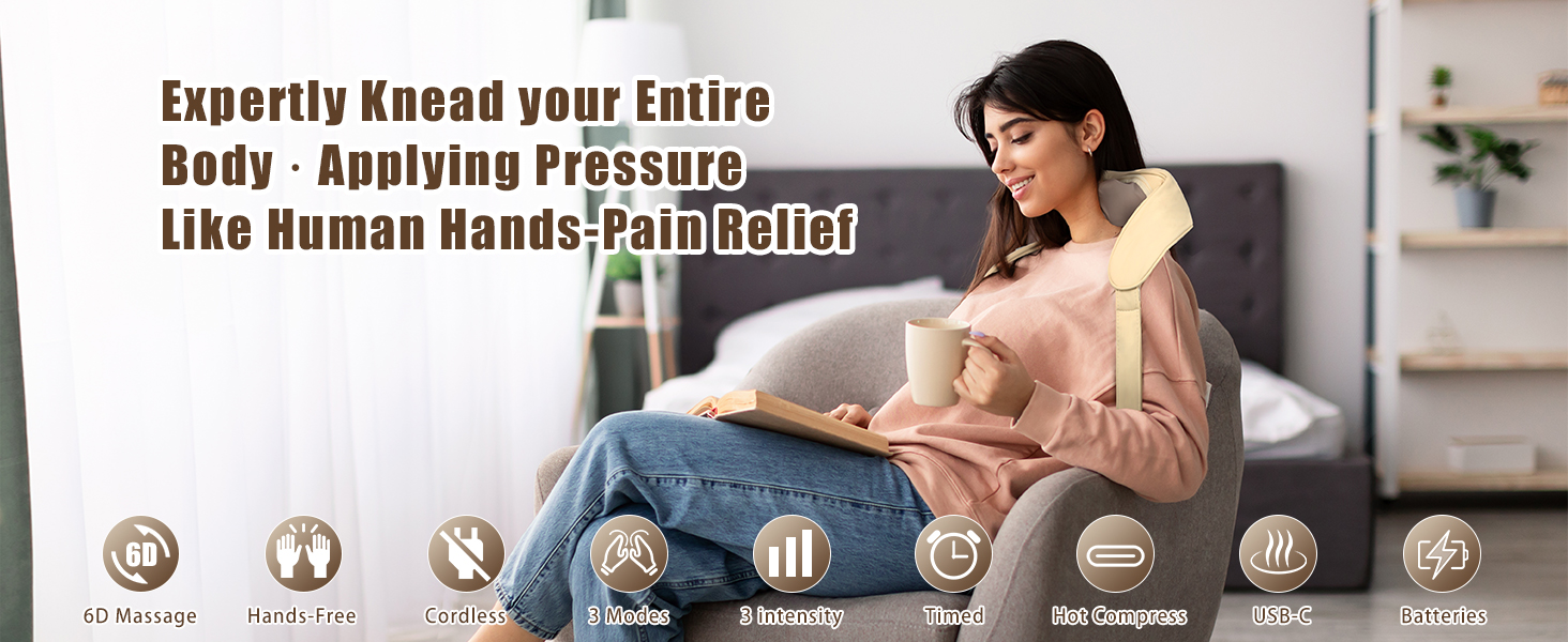 neck massager back and neck massager with heat neck massager with heat