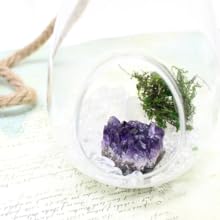 ウルグアイ産アメジストクラスター　丸玉　トレジャー瑪瑙ミニサイズ聚宝盆 バラ可 パワーストーン 天然石 ウルグアイ産アメジストクラスター[T95