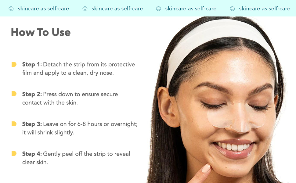Patchology Acne Nose Strips On The Nose Hydrocolloid Acne