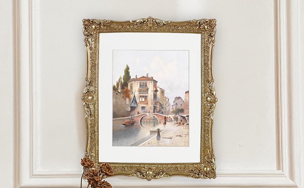 Amazon.com - OIGUMR Gold Picture Frame 11x14 Picture Frame