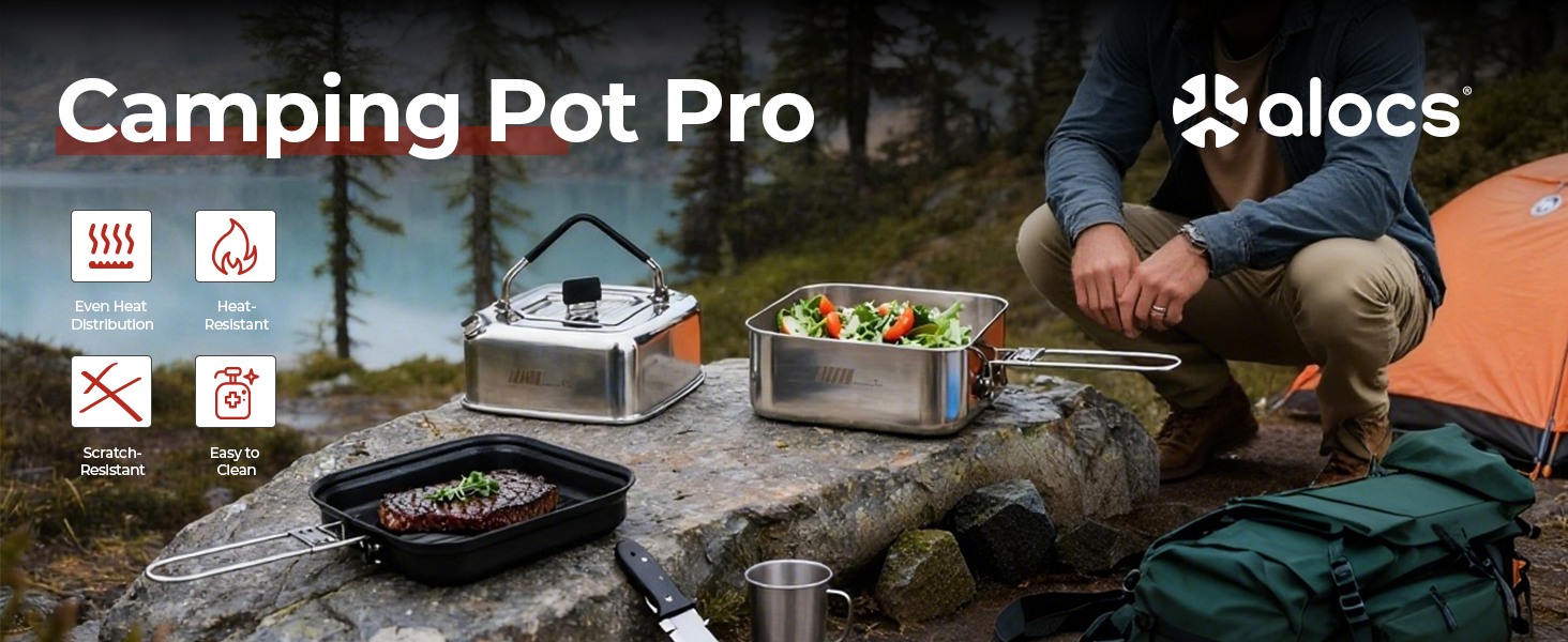 camping cooking set